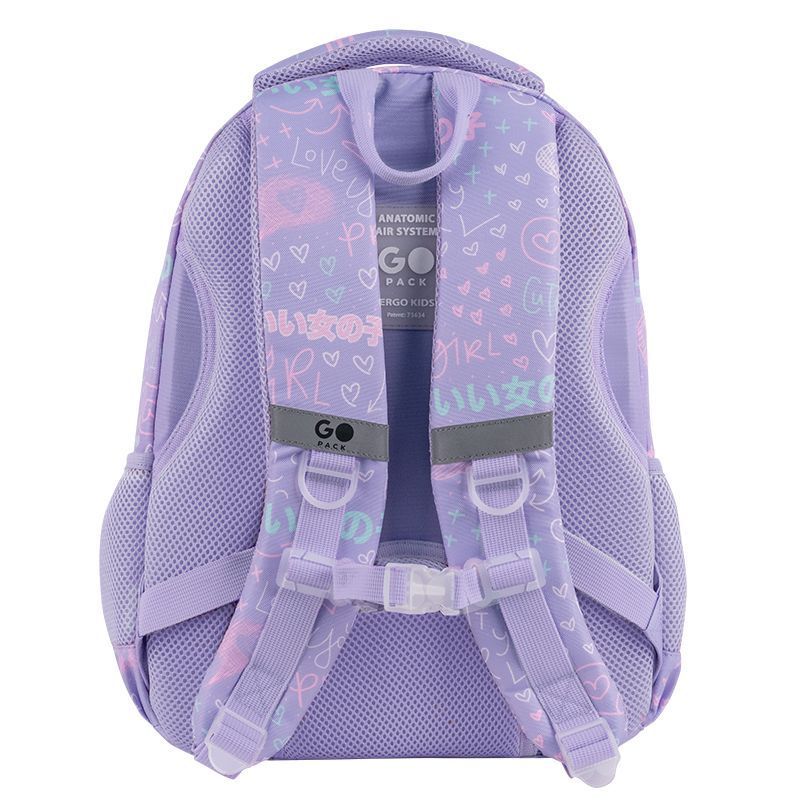 Рюкзак шкільний для дівчинки GoPack Education 175M-3 Girl Rule 40 &times; 30 &times; 15 см бузковий фото