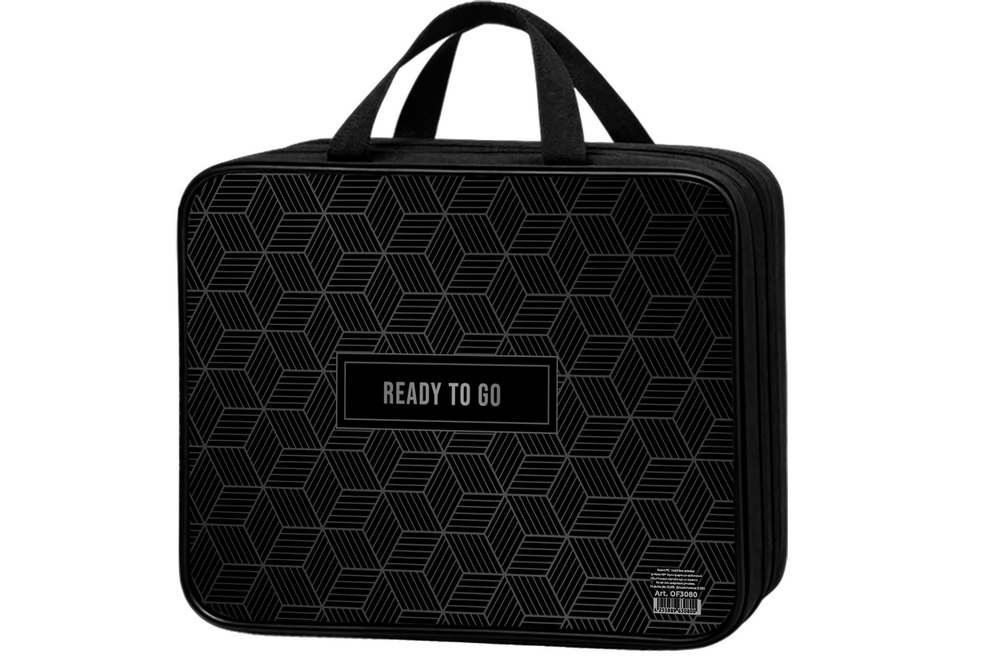 Сумка на молнии ООПТ Ready to go 34&times;26&times;8,5 см черная фото