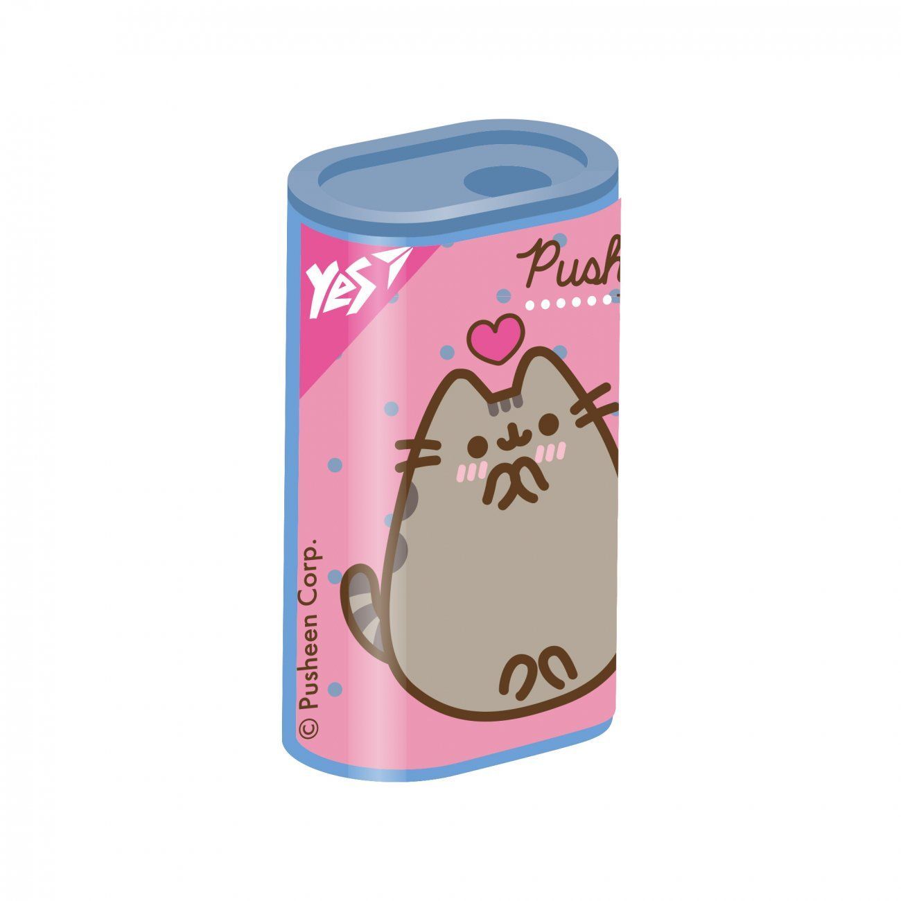 Стругачка Yes Pusheen з контейнером, 1 отвір фото