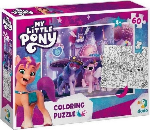 Пазли 60ел 32*23см 2в1 My Little Pony Вечірка DoDo фото