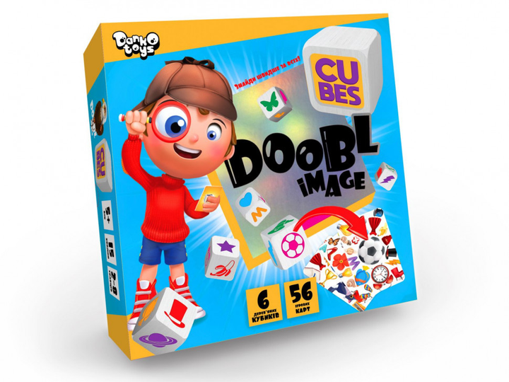 Гра настільна Doobl Image CUBES Укр (Danko Toys) фото