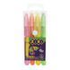 Карандаши цветные ZiBi Kids line Neon 4 цвета гелевые фото 1