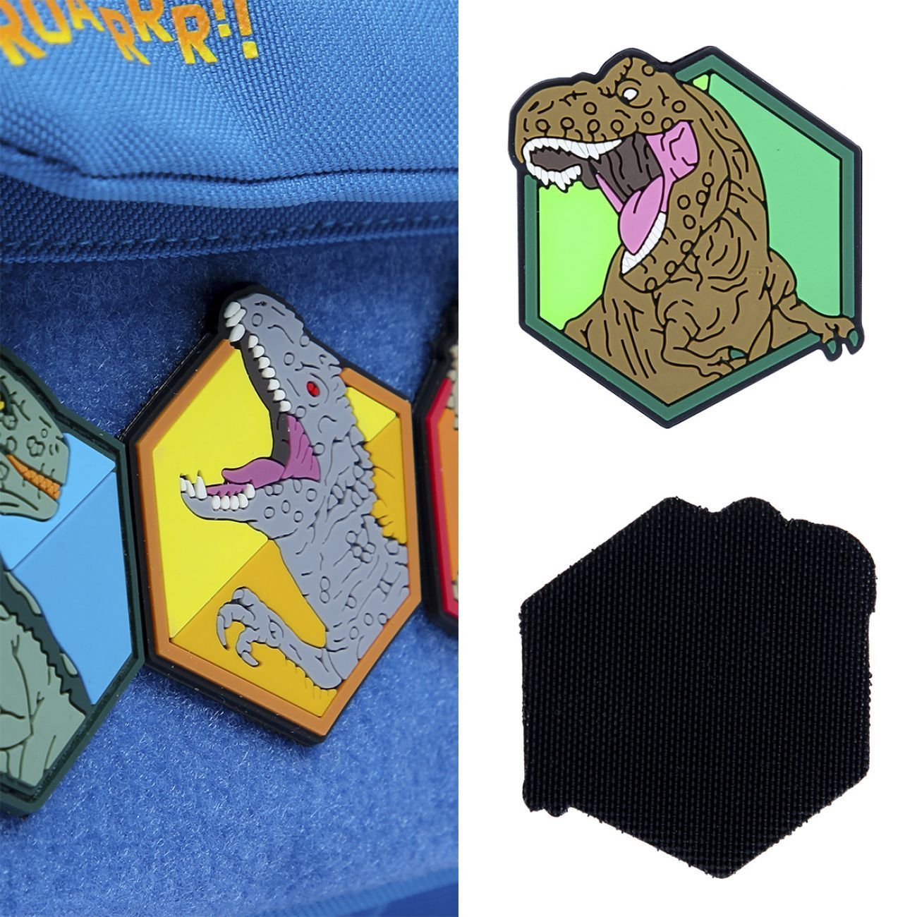 Рюкзак дошкільний для хлопчика Yes K-37XS Jurassic World Dino Friends 32 &times; 24 &times; 12 см блакитний фото