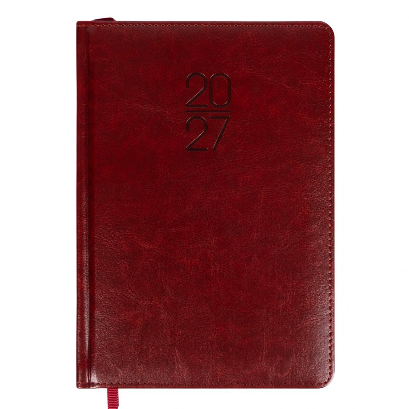 Щоденник датований 2027 Leo Planner Vector А5 лінія 368 сторінок, тверда обкладинка, коричневий фото