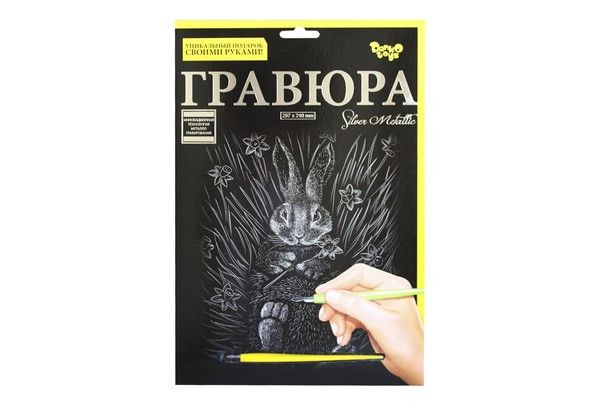 Гравюра А4 в асортименті 29,7*21см Danko Toys (18) фото