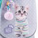 Рюкзак шкільний напівкаркасний для дівчинки Kite Education 724 Studio Pets 36 &times; 27 &times; 16см сірий фото 6