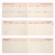 Щотижневик датований 2026 Leo Planner Choco 10*17см лінія 128сторінок, м'яка PU обкладинка, коричневий фото 5