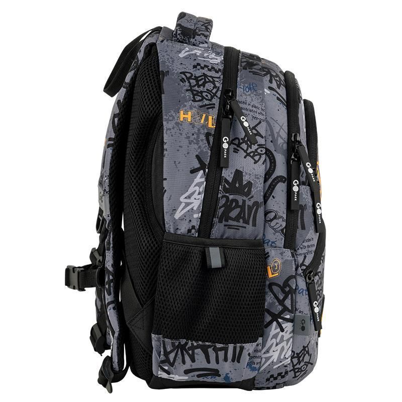 Рюкзак шкільний для хлопчика GoPack Education 175M-5 Free Style 40 &times; 30 &times; 15 см сірий фото