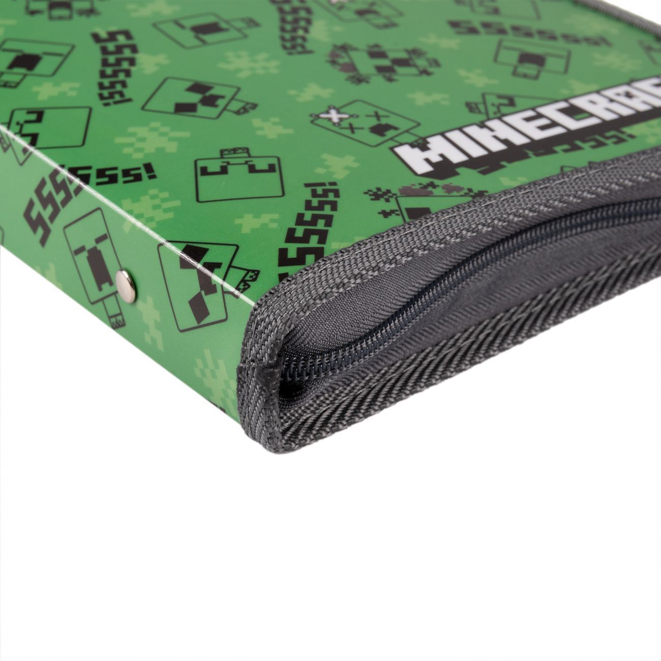Купити Папка для зошитів пластикова на блискавці В5 Yes Minecraft Creepers за найкращою ціною в інтернет-магазині RiS.ua Папка для зошитів пластикова на блискавці В5 Yes Minecraft Creepers фото