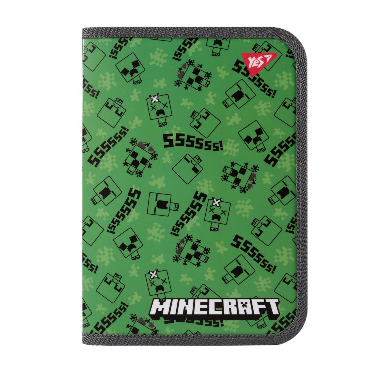 Купити Папка для зошитів пластикова на блискавці В5 Yes Minecraft Creepers за найкращою ціною в інтернет-магазині RiS.ua Папка для зошитів пластикова на блискавці В5 Yes Minecraft Creepers фото