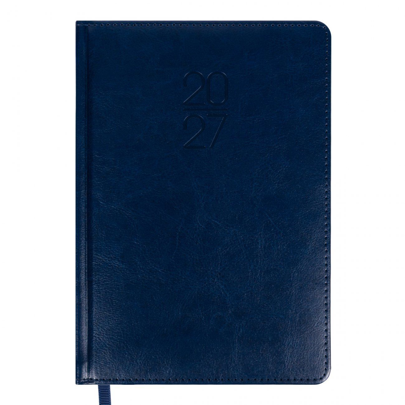 Щоденник датований 2027 Leo Planner Vector А5 лінія 368 сторінок, тверда обкладинка, синій фото