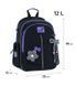 Рюкзак школьный для девочки Kite Education 771 Flower Power 36&times;25&times;12 см, черный фото 2