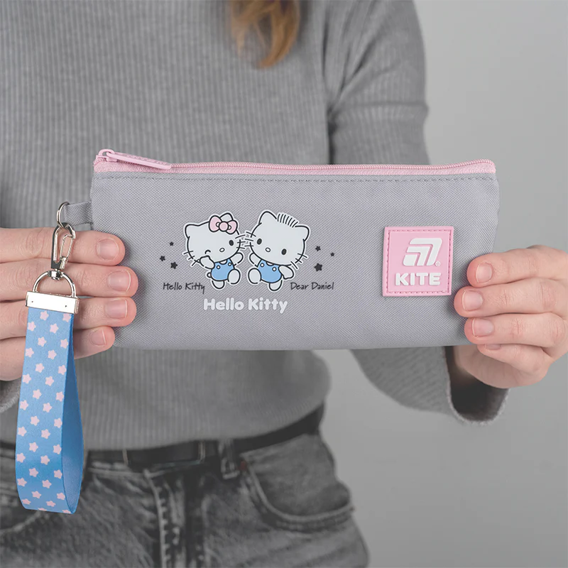 Пенал-косметичка Kite для дівчинки на 1 відділення 680 Hello Kitty фото