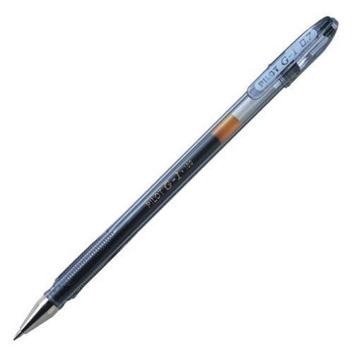 Ручка гелевая Pilot BL-G1-7T-B 0,7мм черная фото