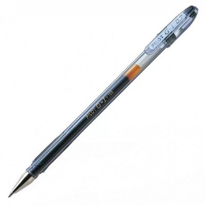 Ручка гелева Pilot BL-G1-7T-B 0,7мм чорна фото