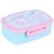 Ланчбокс Kite Cinnamoroll 750мл, ложка+вилка, 1 контейнер, голубовато-розовый фото 1
