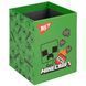 Підставка для ручок картонна квадратна Yes Minecraft 8х8см фото 1