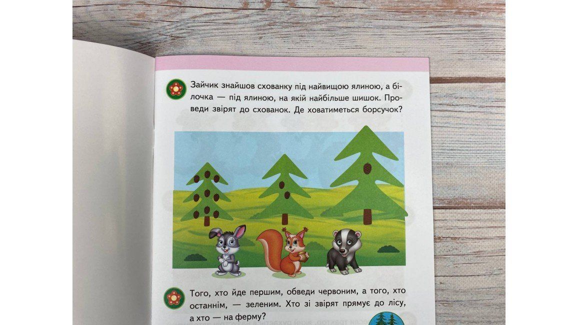 Подготовка к школе ЛОГИКА 3+ часть 2 Укр (Пегас) фото
