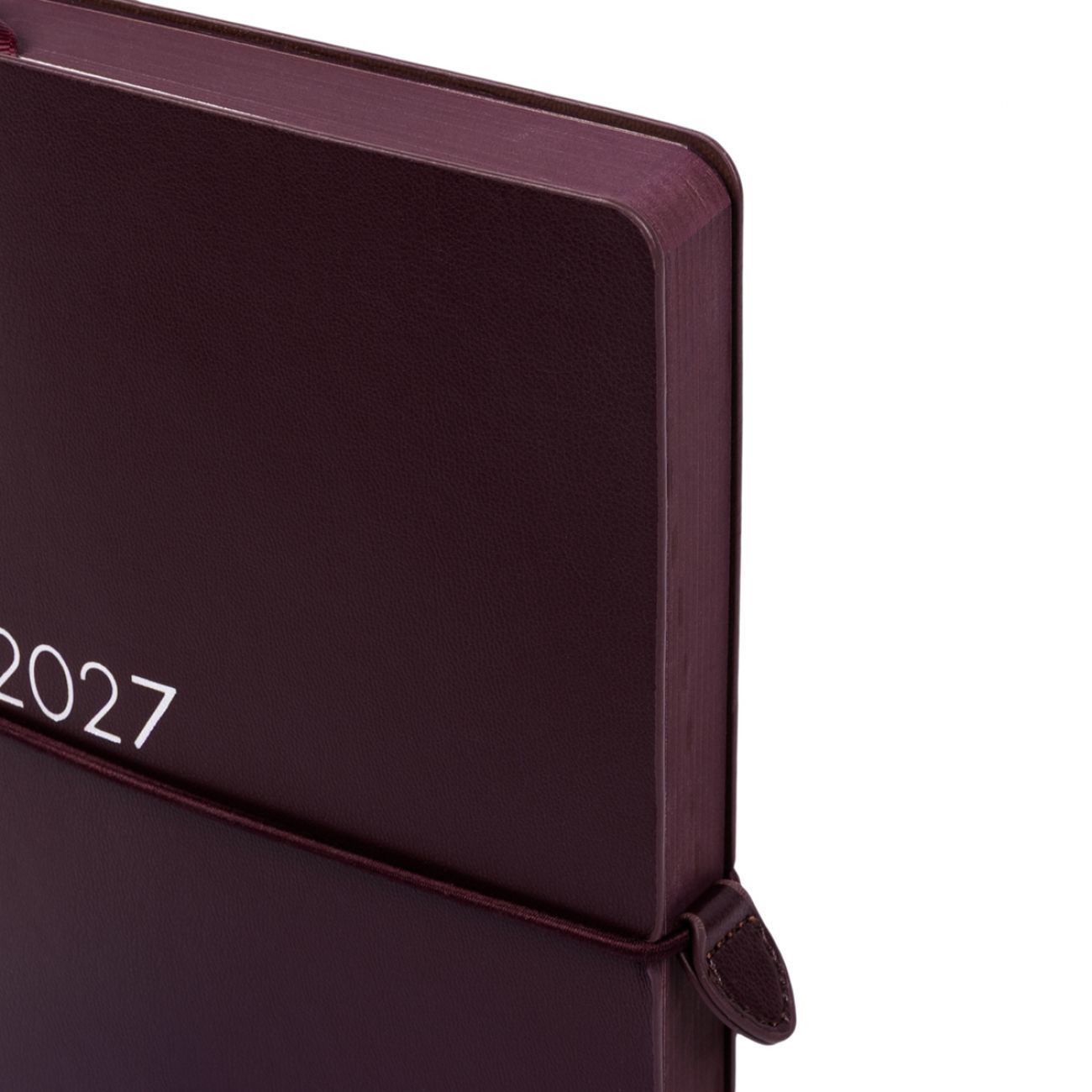 Щоденник датований 2027 Leo Planner Glory 12&times;20 см лінія 352 сторінки, м'яка обкладинка, коричневий фото