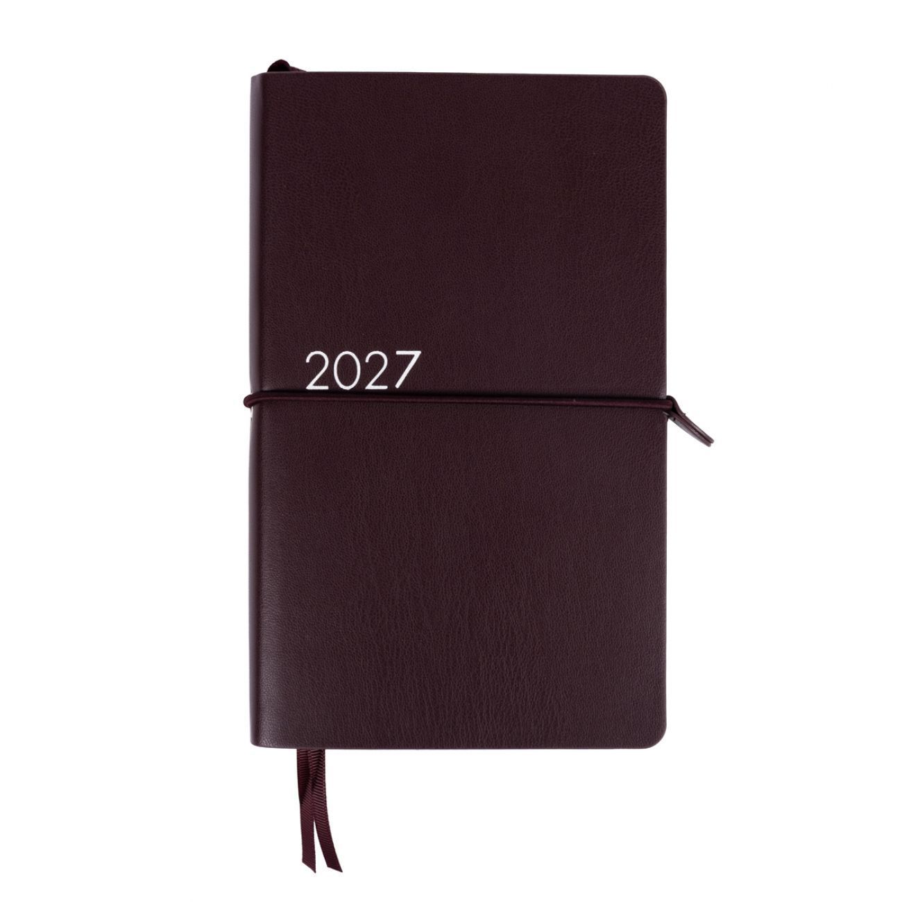 Щоденник датований 2027 Leo Planner Glory 12&times;20 см лінія 352 сторінки, м'яка обкладинка, коричневий фото