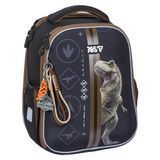 Рюкзак шкільний каркасний для хлопчика Yes H-100S Jurassic World. Danger 35 &times; 28 &times; 15 см чорний фото