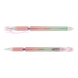 Ручка гелевая пиши-стирай Buromax Gloss 0,5мм синяя, жемчужный корпус с резиновым грипом фото 3