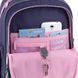Рюкзак шкільний для дівчинки Kite Education 773 Kuromi 39 &times; 28,5 &times; 13,5см фіолетовий фото 6
