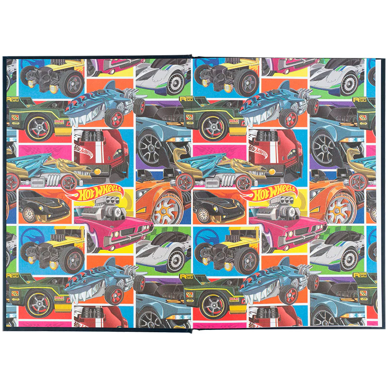 Щоденник шкільний Kite Hot Wheels тверда обкладинка фото