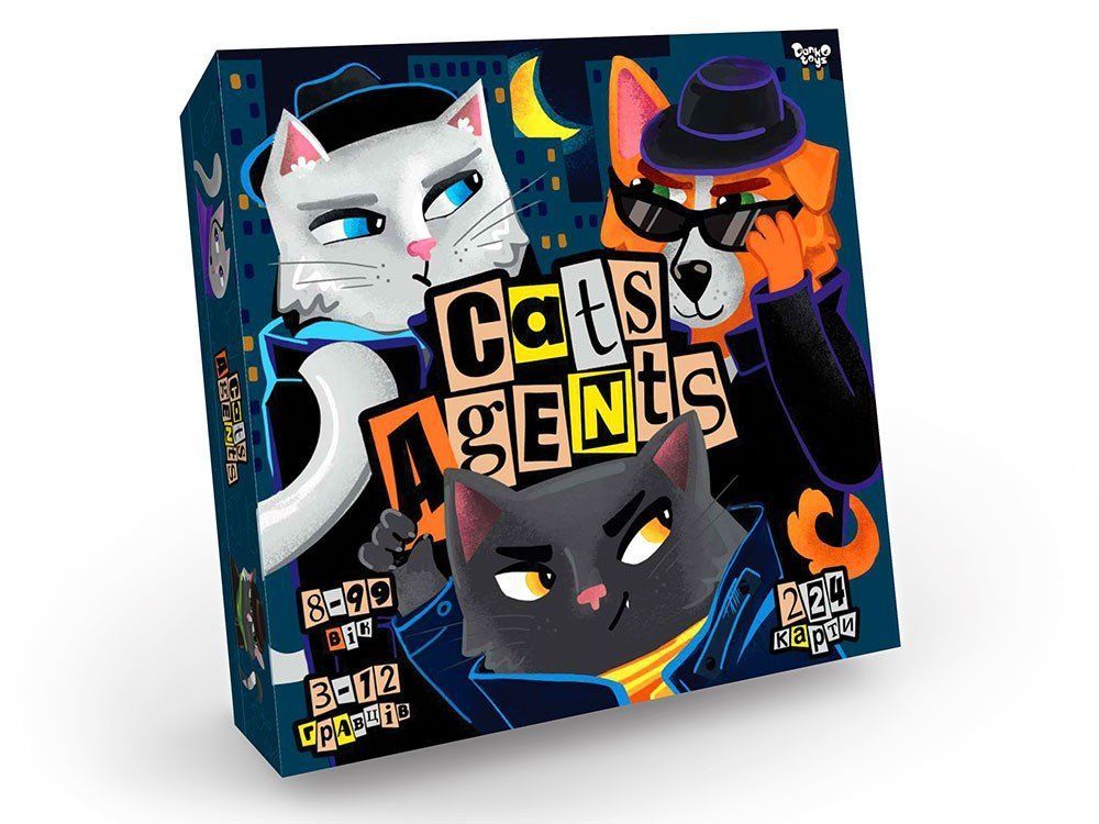 Гра настільна Cats Agents Укр (Danko Toys) фото