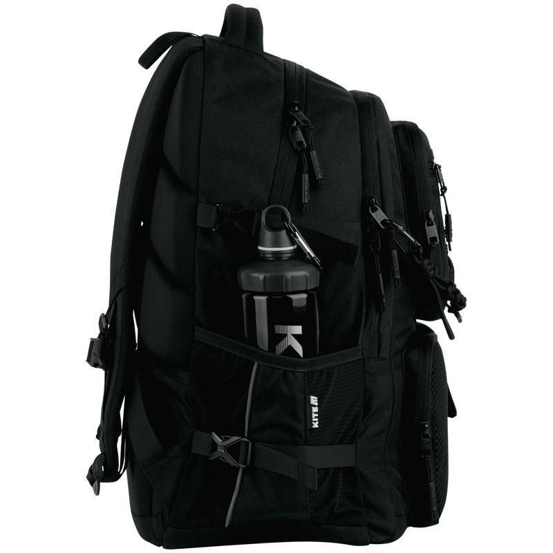 Рюкзак подростковый Kite Education teens 1018XL Fear Less 49&times;33&times;19 см, черный фото