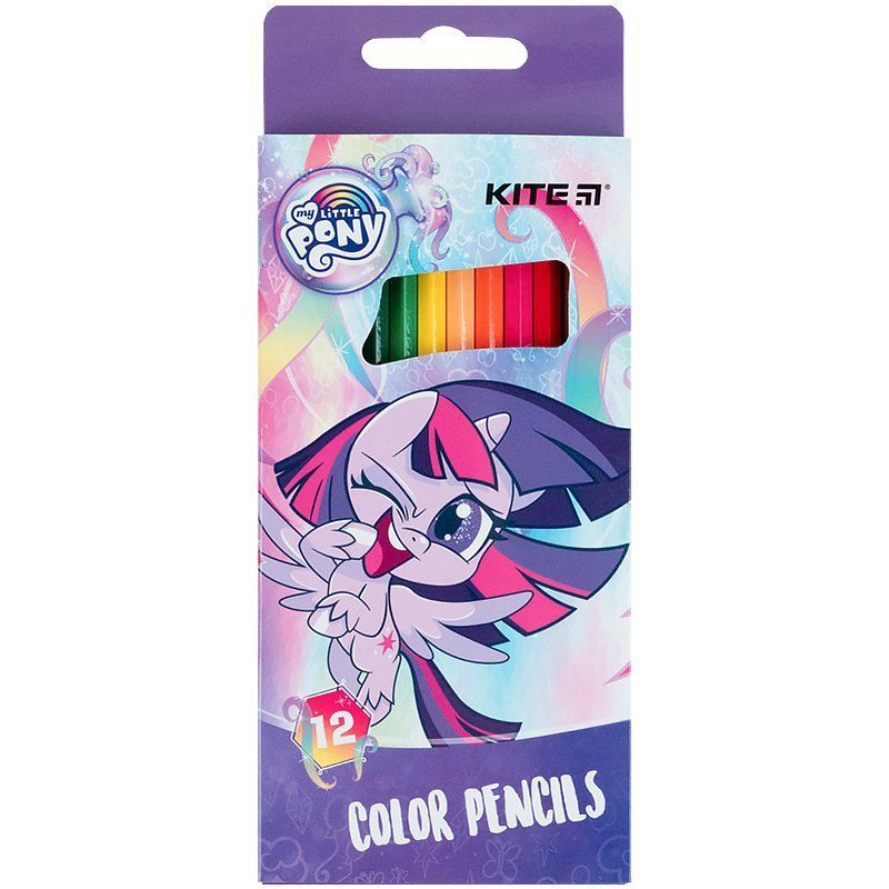 Олівці кольорові Kite My Little Pony 12 кольорів фото