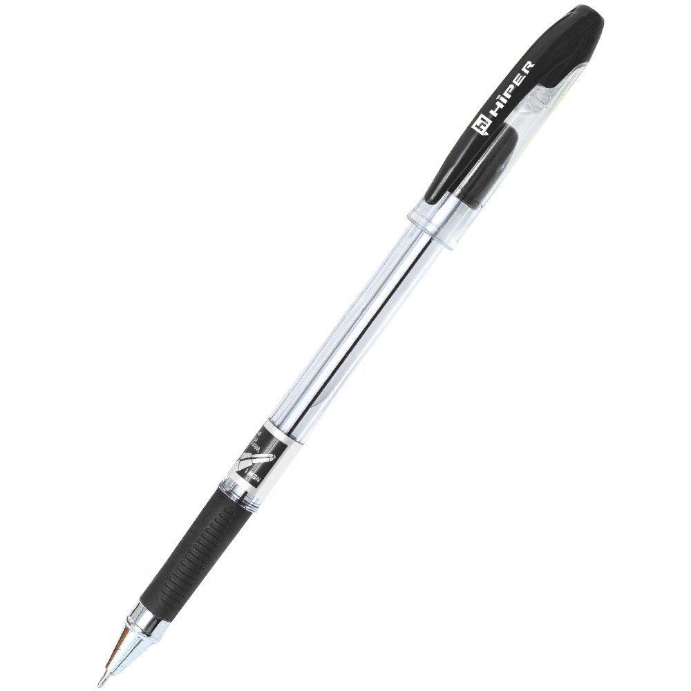 Ручка масляная Hiper Max Writer 2500м 0,7мм черная фото