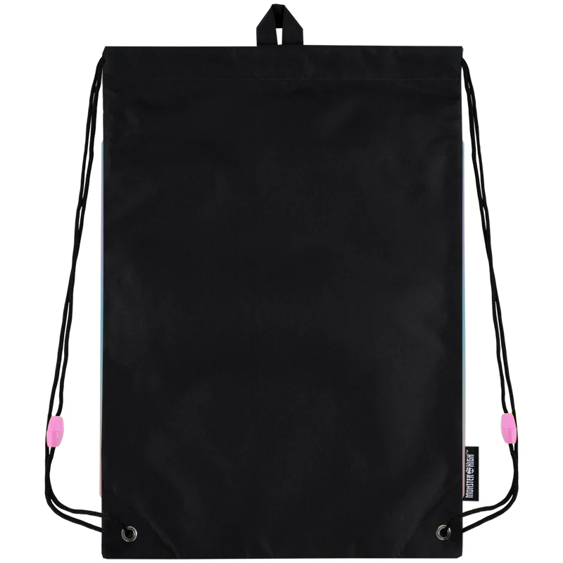 Сумка для обуви Kite 600M Monster High для девочки, черная 46*33см фото