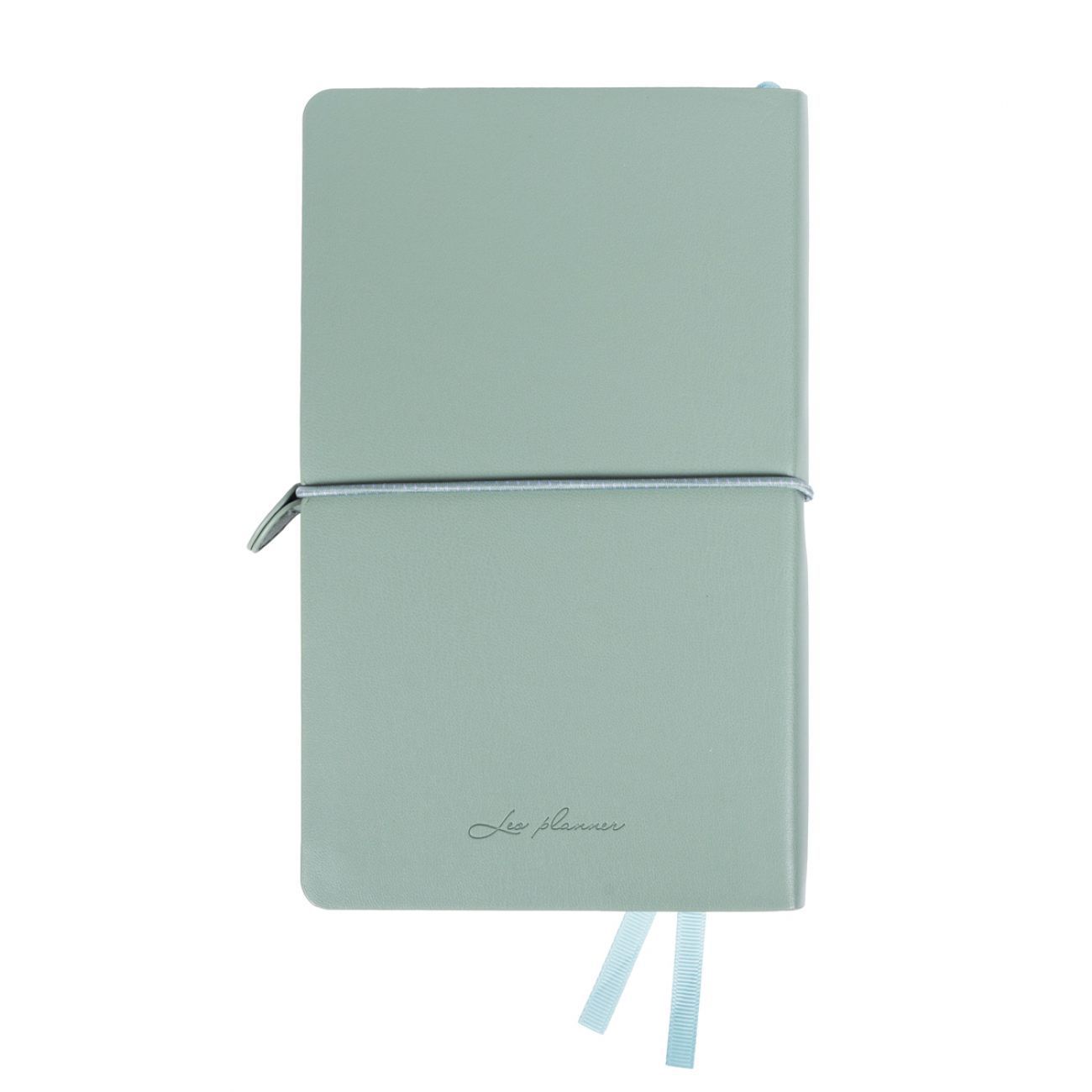 Щоденник датований 2027 Leo Planner Glory 12 x 20 см лінія 352 сторінки, м'яка обкладинка, фісташковий фото