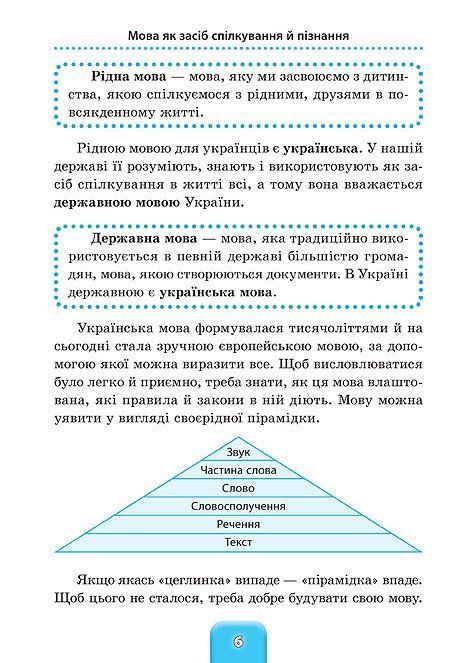 Шкільний довідничок УКРАЇНСЬКА МОВА 1-4 класи Укр (Ула) фото