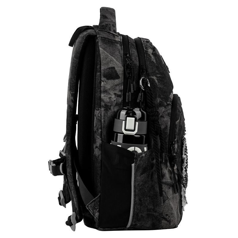 Рюкзак підлітковий Kite Education teens 2578M Denim Core 42 &times; 29 &times; 17см сірий фото