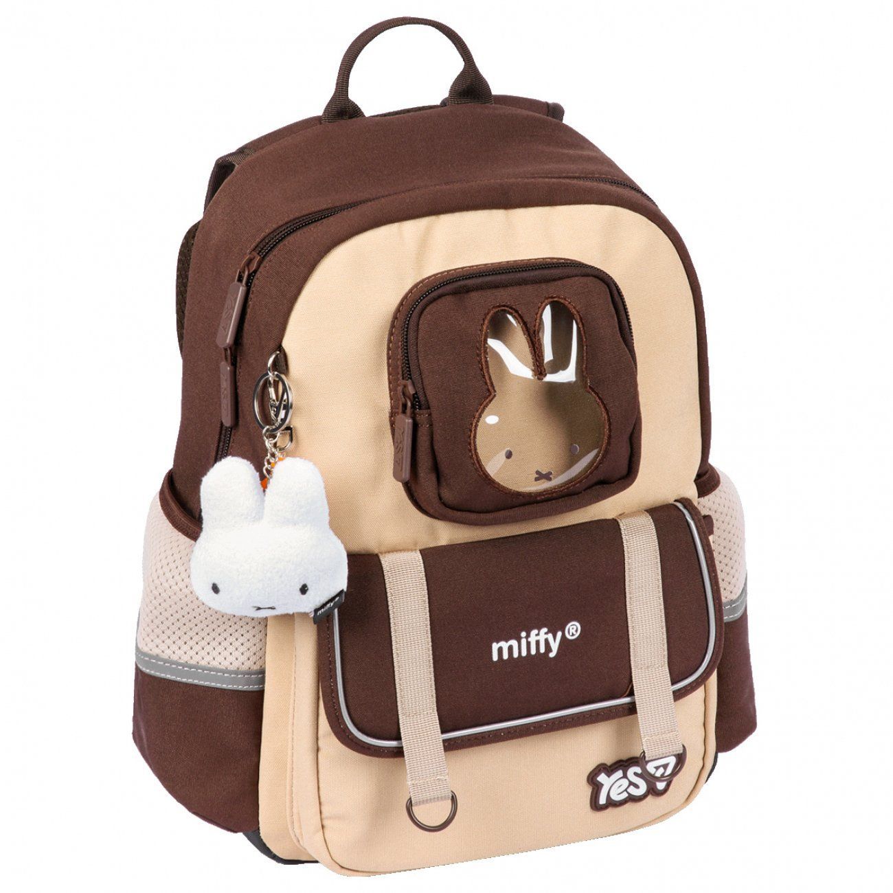 Рюкзак шкільний для дівчинки Yes S-104S Miffy Bunny 37 &times; 28 &times; 13 см коричневий фото