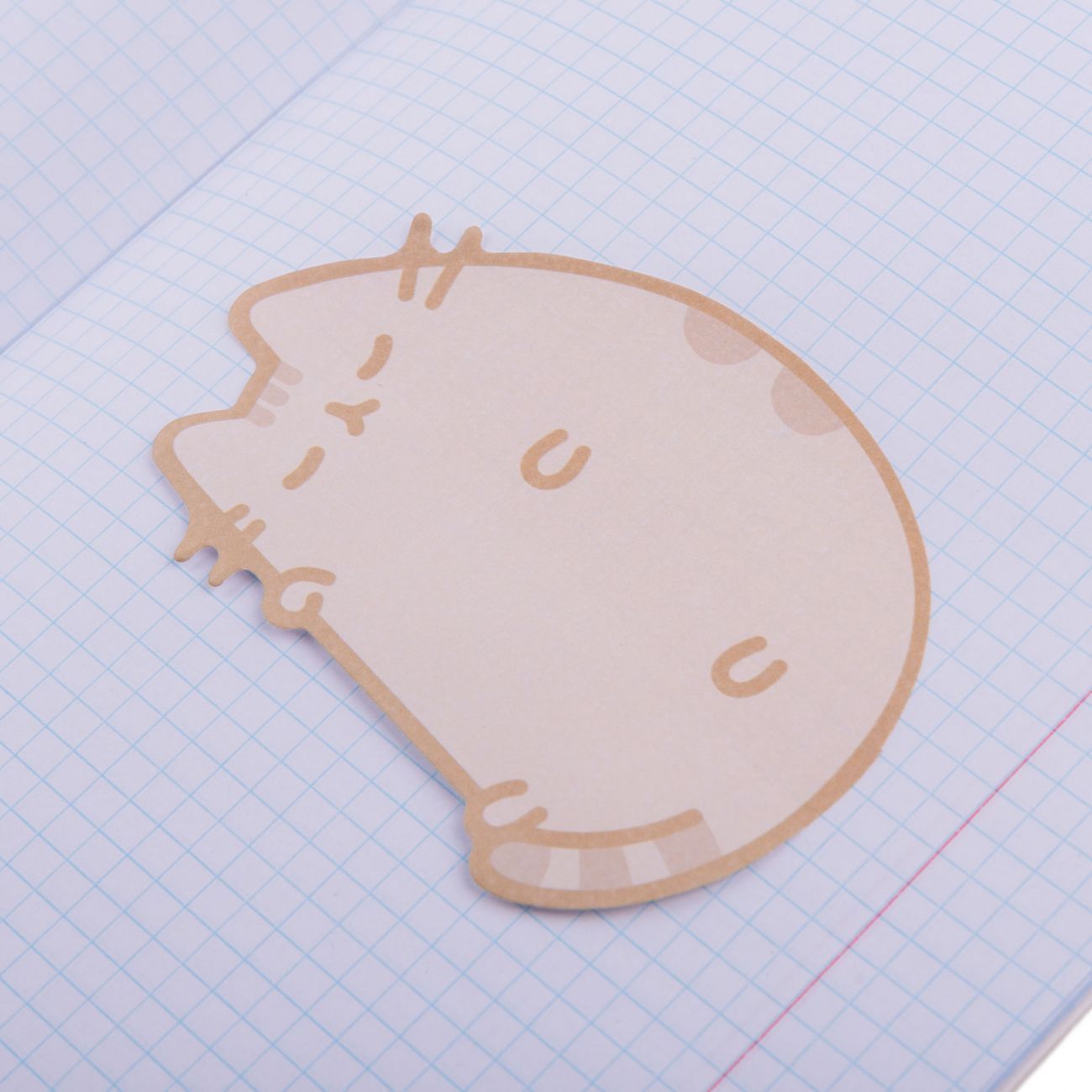 Папір для нотаток з клейким шаром 40арк Yes Cute Pusheen фігурний фото