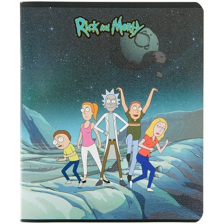 Тетрадь школьная Kite 24 листа линия Rick and Morty фото