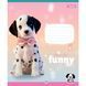 Тетрадь школьная 1 Вересня 12 листов клетка Funny Pets фото 3