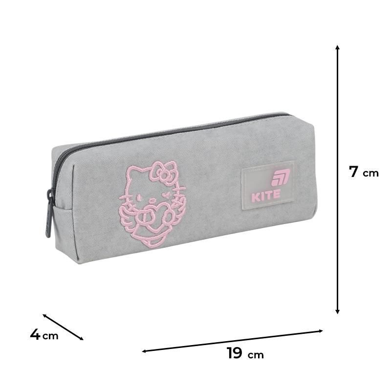 Пенал-косметичка Kite для дівчинки на 1 відділення 642 Hello Kitty фото