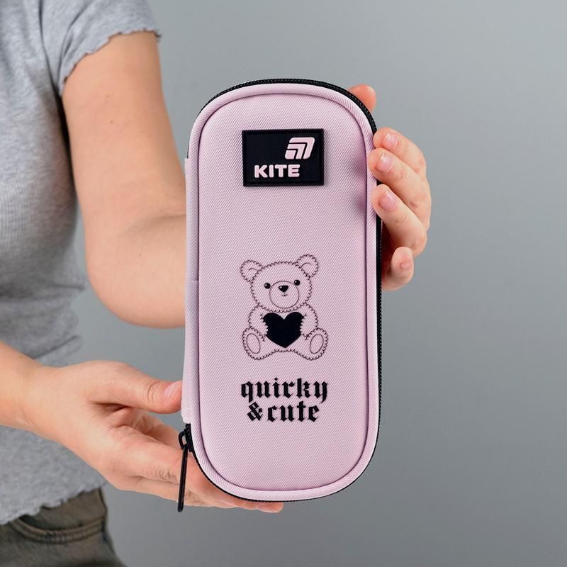 Пенал шкільний Kite для дівчинки на 1 відділення 662 Quirky&Cute фото