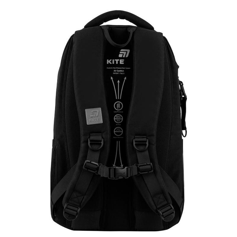 Рюкзак подростковый Kite Education teens 2578L Fearless 46&times;30&times;18 см, черный фото