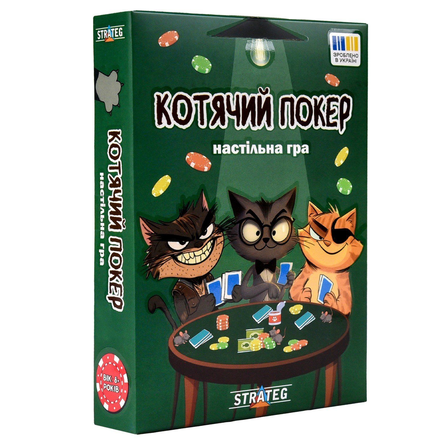 Гра карткова Котячий покер Укр Strateg фото