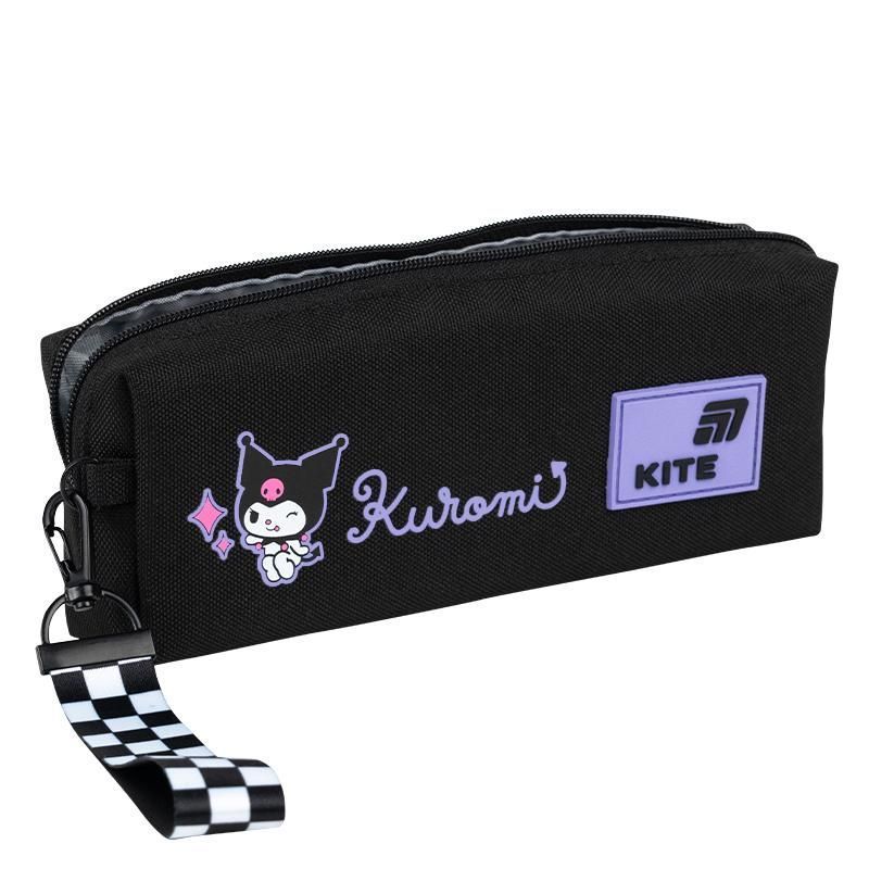 Пенал-косметичка Kite для дівчинки на 1 відділення 642 Kuromi фото