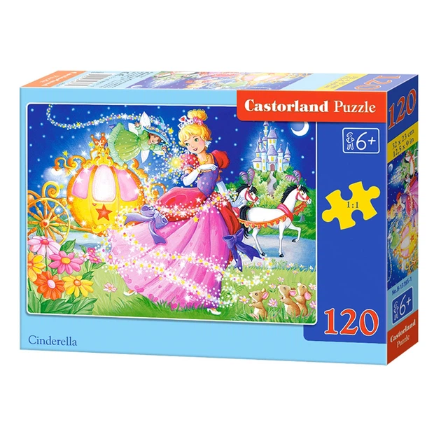 Пазли 120ел 32*23см ПОПЕЛЮШКА Castorland фото