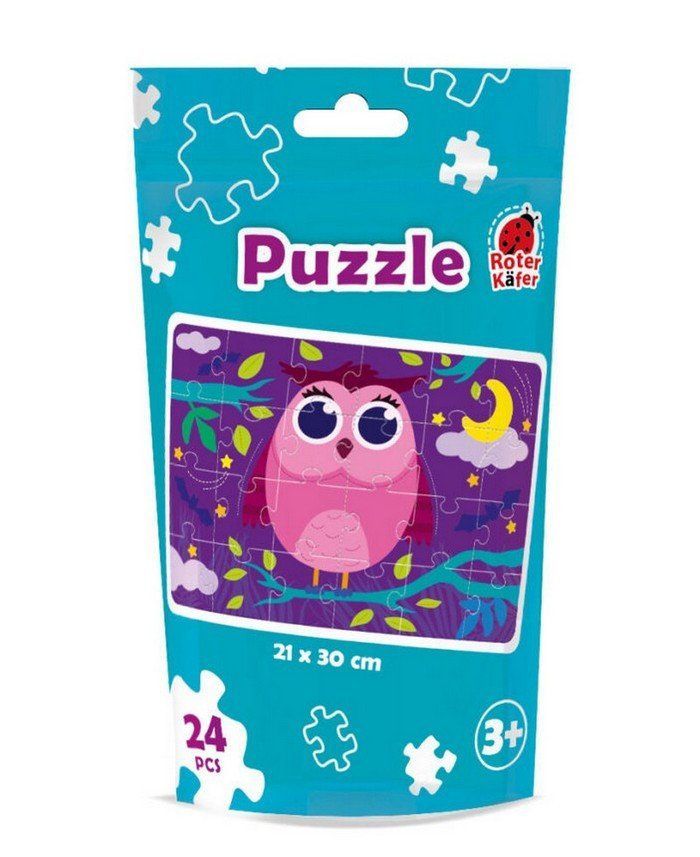 Пазлы мягкие 24эл 21*30см Owl Vladi Toys фото