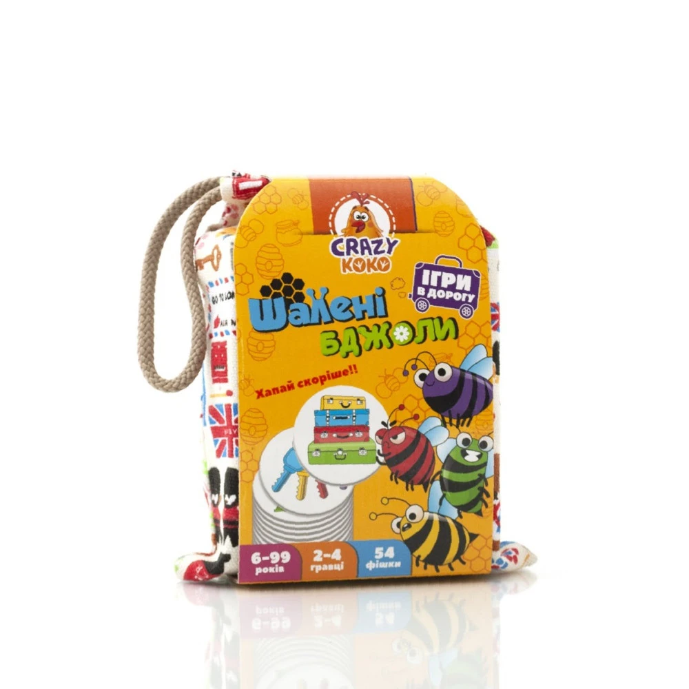 Гра настільна Шалені бджоли Укр (Vladi Toys) фото