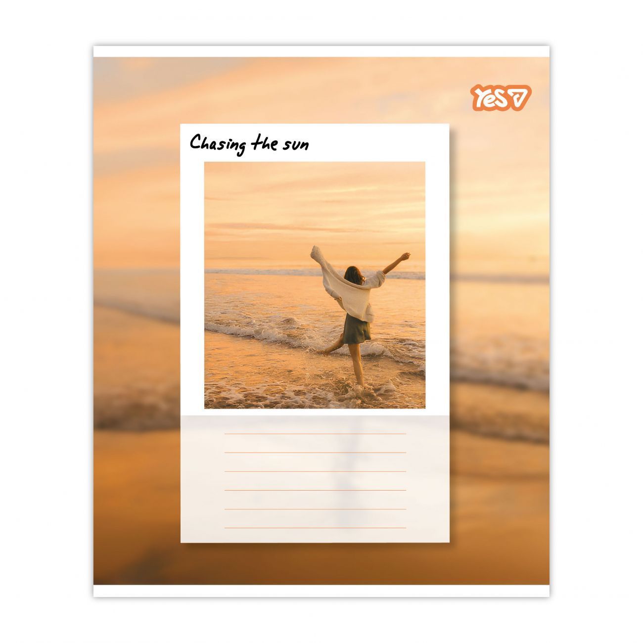 Зошит шкільний Yes 36 аркушів клітинка Frame Your Life фото