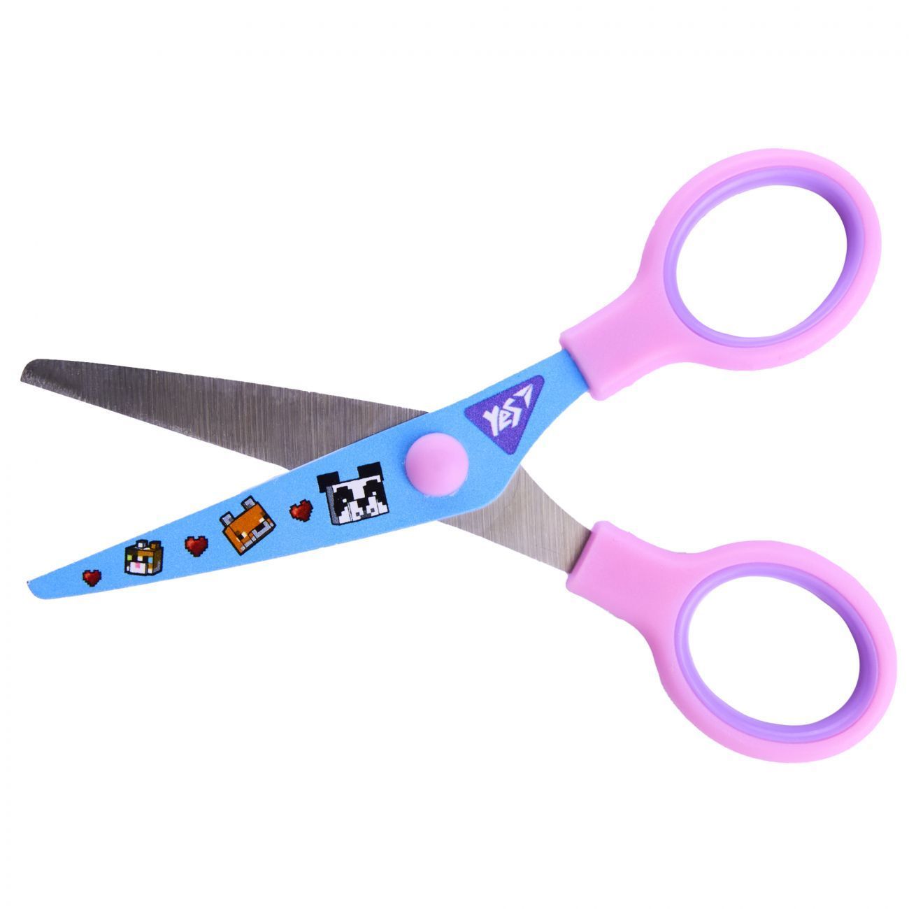Ножиці дитячі Yes Minecraft Spring 13см з принтом на лезі фото